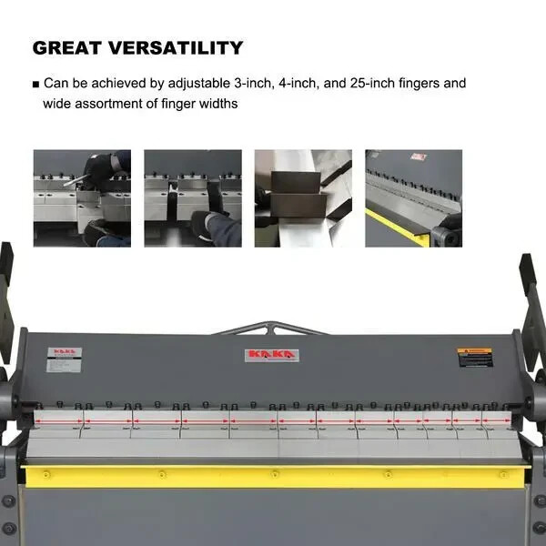 KAKA Industrial W-4812 ,48-Inch Heavy Duty Sheet Metal Pan And Box Brake