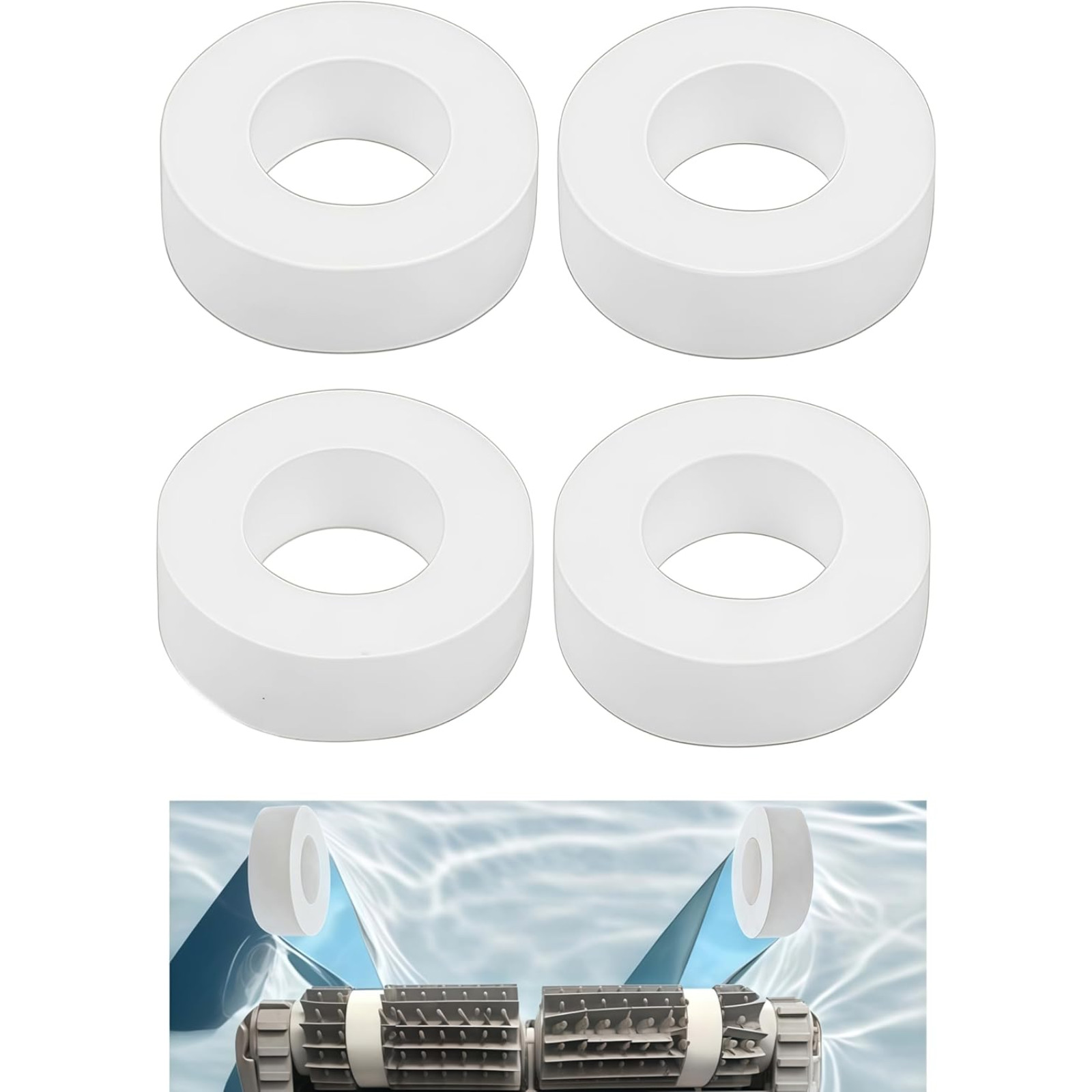 BGD 4 Pack 6101611-R4 Climbing Rings for Maytronics Dolphin Pool Cleaners | Repl