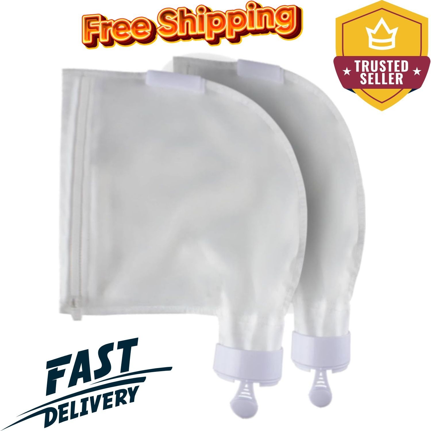 Original Genuine Polaris Pool Cleaner Part All Purpose Bag Replacement Pack of 2