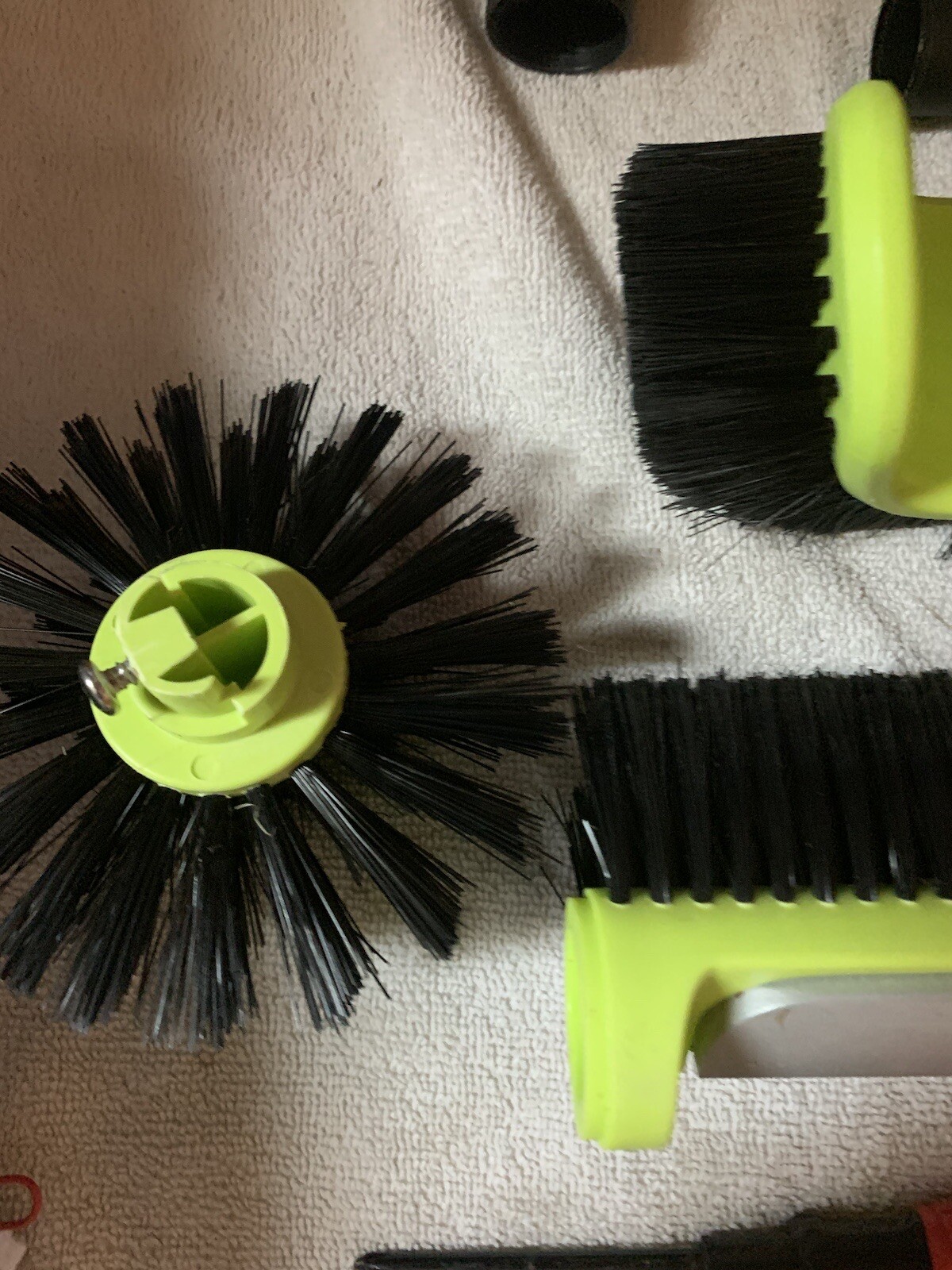 Deluxe Pool Cleaning Kit Leaf Skimmer Net Fine Mesh Net 17.5 Brush Head & Hand