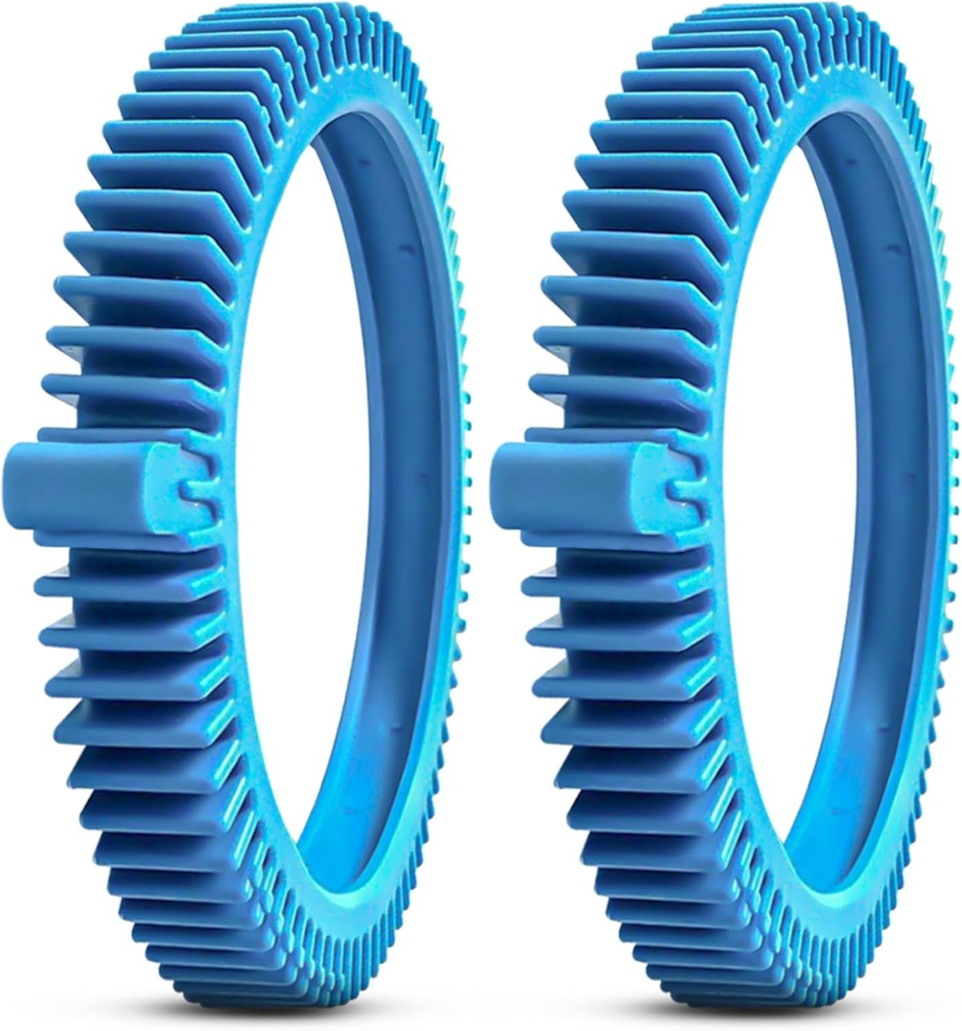 2-Pack Replacement Tires with Super Hump for Pool Cleaners – Fits Hayward & …