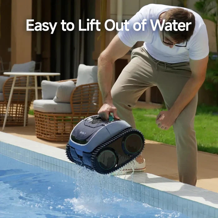 WYBOT C1 Pool Cleaner Wall Climb Cordless Robotic Pool Robot In-Ground Pools NEW
