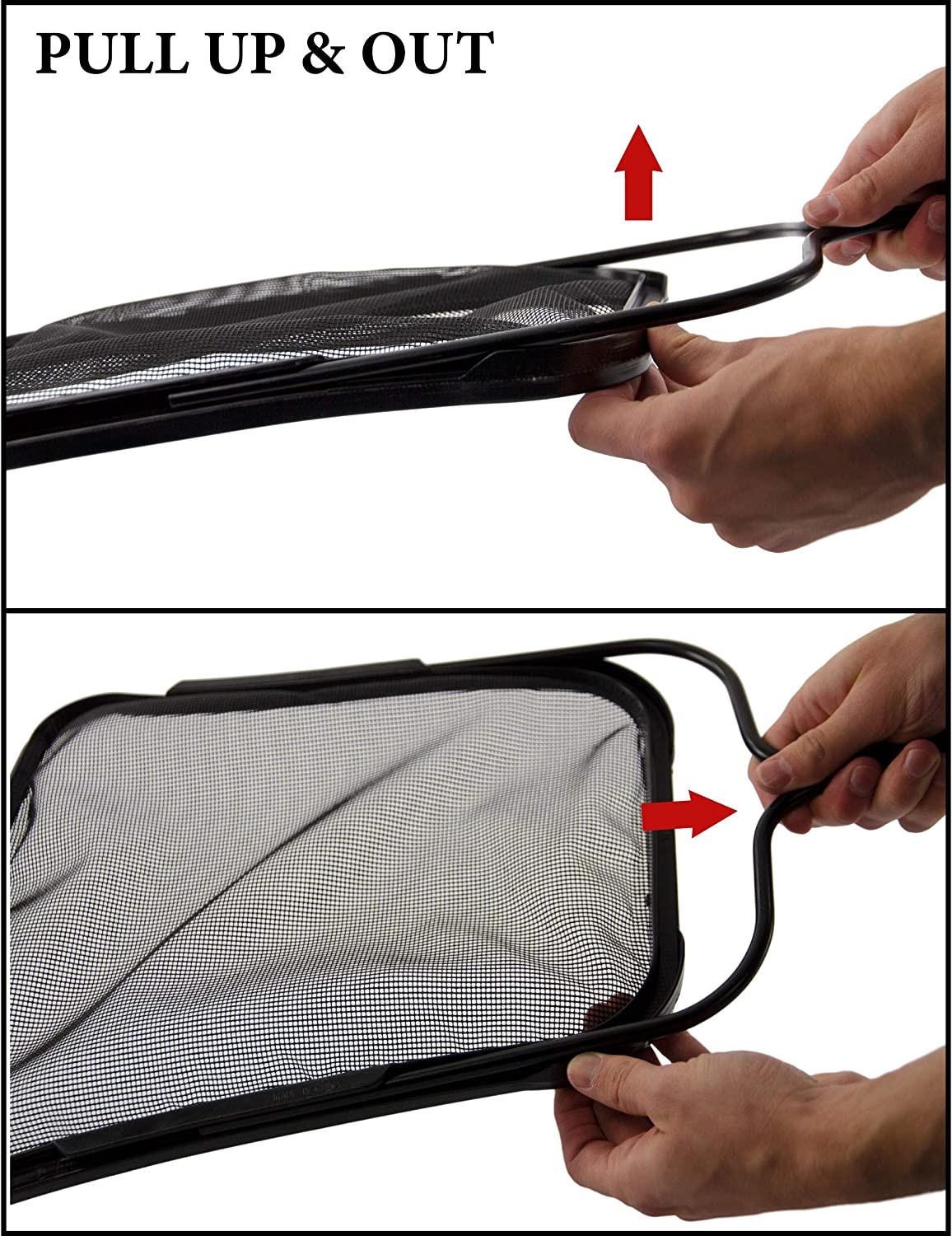 Aqua Select® Aluminum Handle Leaf Skimmer With Extra Replacement Net