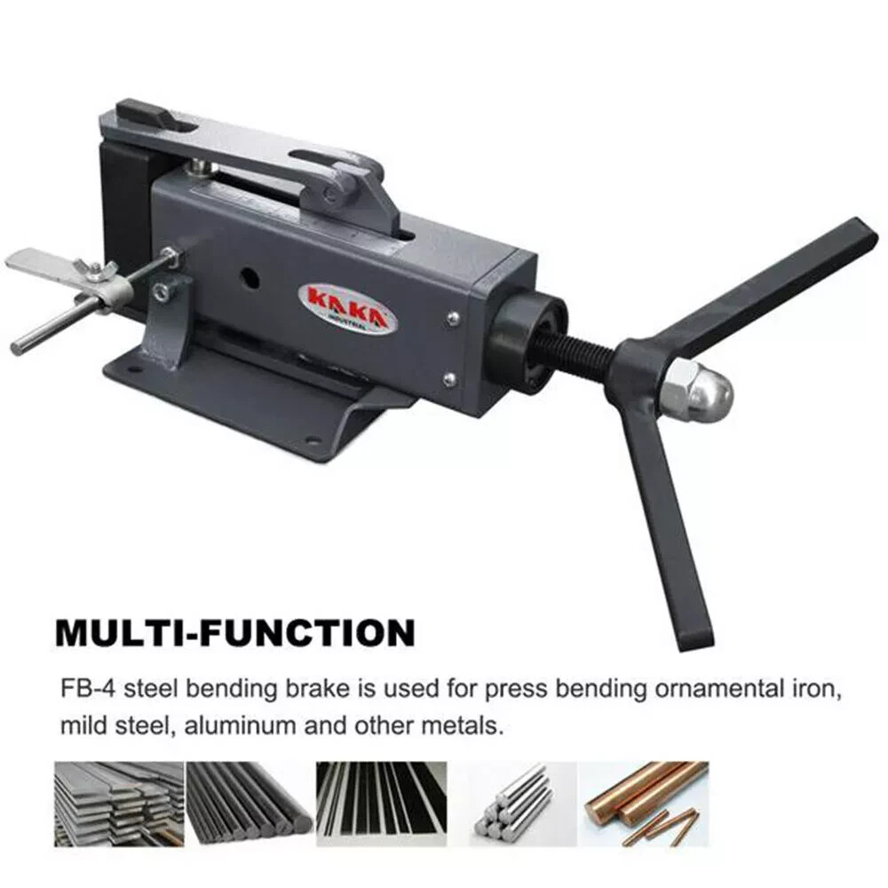 KAKA Industrial FB-4 4-Inch Hand Operated Steel Bending Brake