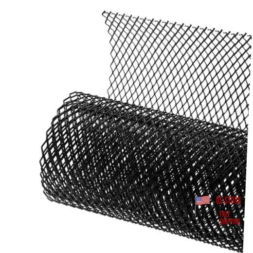 Car Grille Mesh, 40&Prime; × 13&Prime; Multi Functional Auto Aluminum Grill Mesh 6×12mm