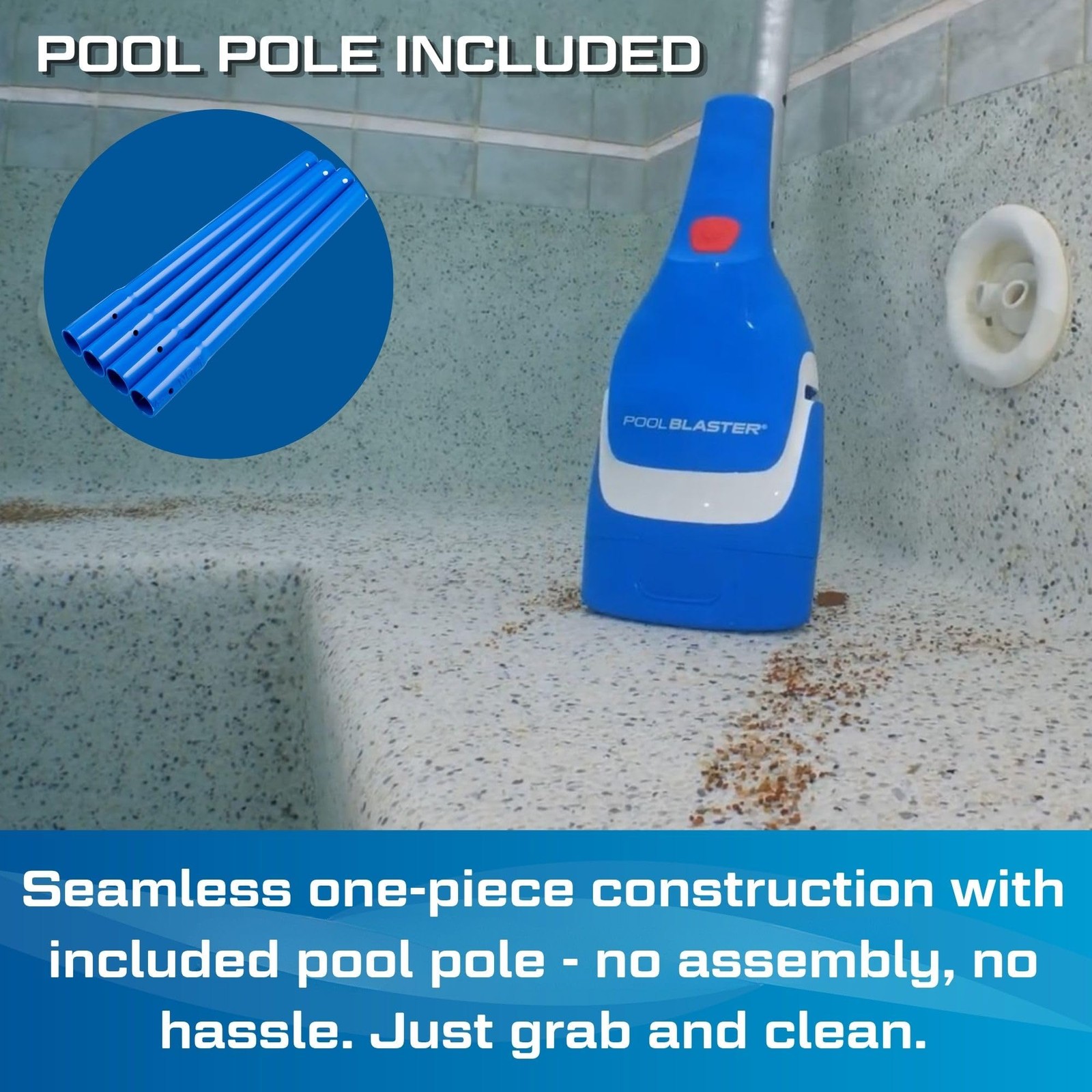 NEW 2026 Aqua Broom Recharge G2 – Cordless Spa & Hot Tub Vacuum, Integrated -…
