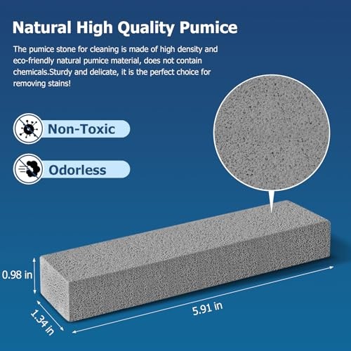 Emycool Pumice Stone for Cleaning Pool, Pool Pumice Stone for Cleaning 25 Pack