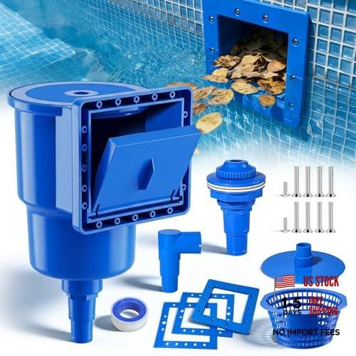 Heavy Duty Pool Skimmer Kit with Through-Wall Mount – Above Ground