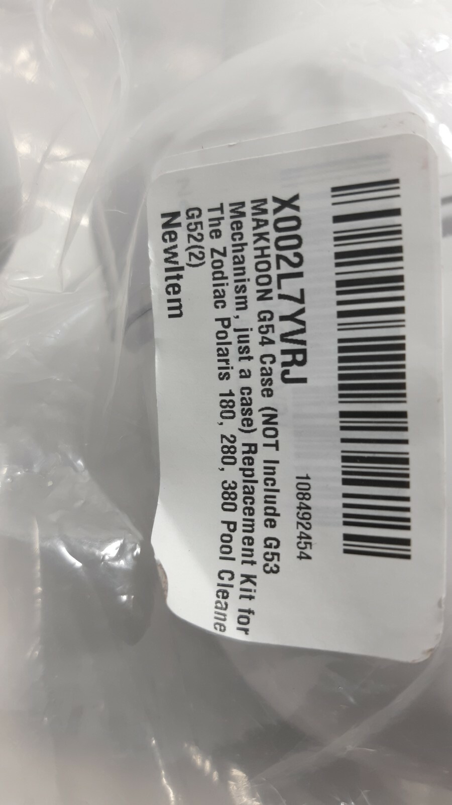 Polaris G54 Case Kit for Pool Cleaner 180/280/380 no gear inside *NEW*