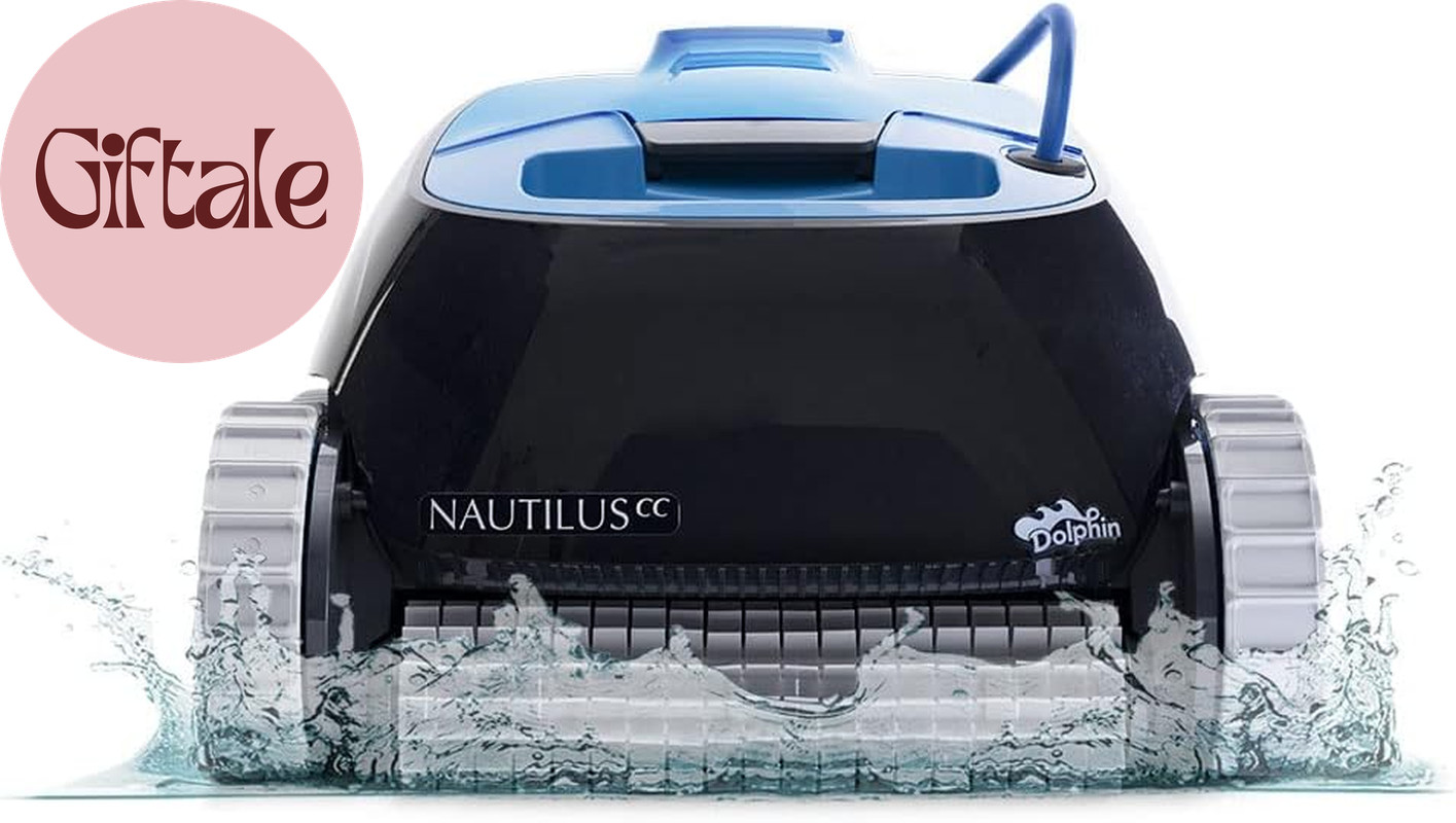 Nautilus CC Automatic Robotic Pool Vacuum Cleaner, Wall Climbing Scrubber Brush,