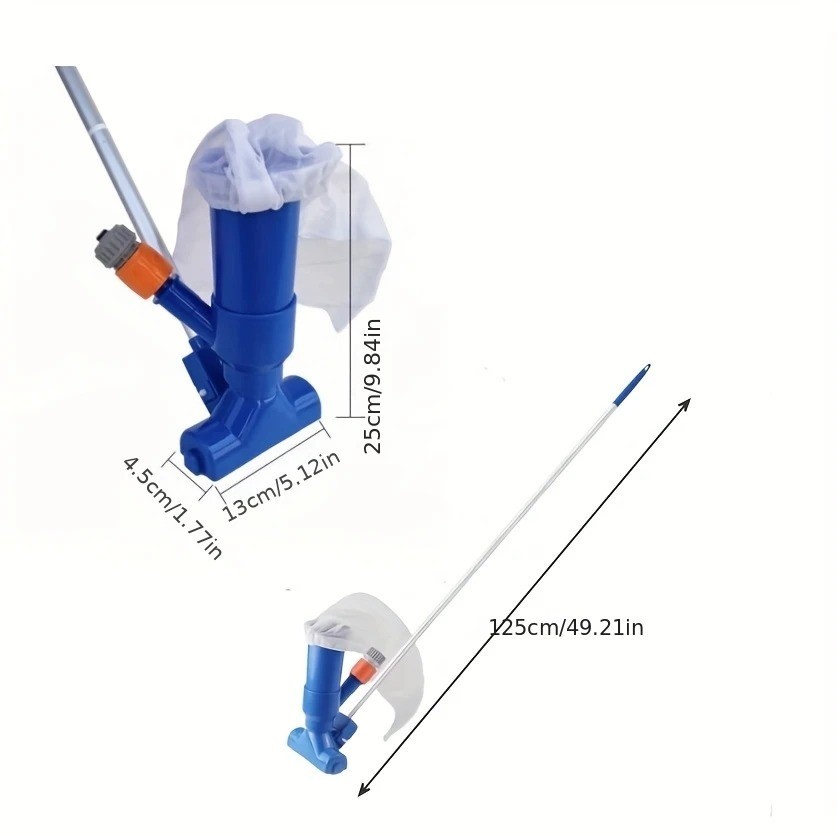 Fast Clean Pool Vacuum Tool Multifunctional Cleaning Accessory for Above Ground