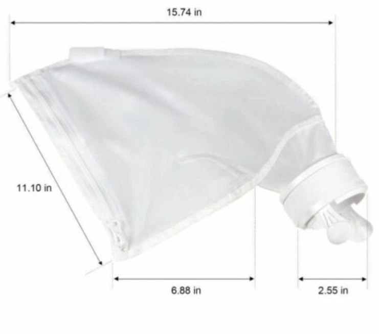 Sfgoyee Polaris 280,480Pool Cleaner Bag Parts Pool Cleaner Bag Strainer Bag 2-Pa