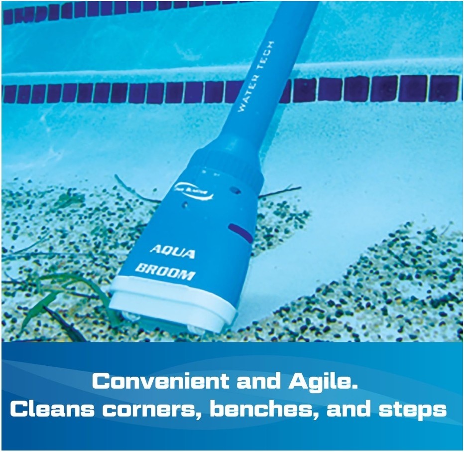 Aqua Broom Hot Tub Vacuum Cordless Spa Vac for Inflatable Above Ground &Inground