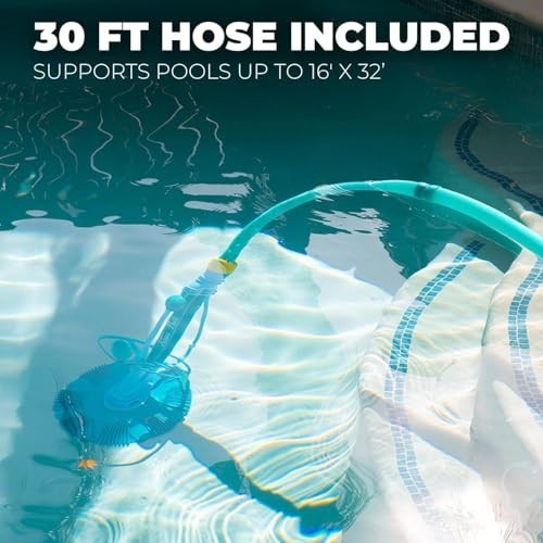 Automatic Pool Cleaner Vacuum – High Flow Side Suction, Wall Climb, In-Ground/Ab
