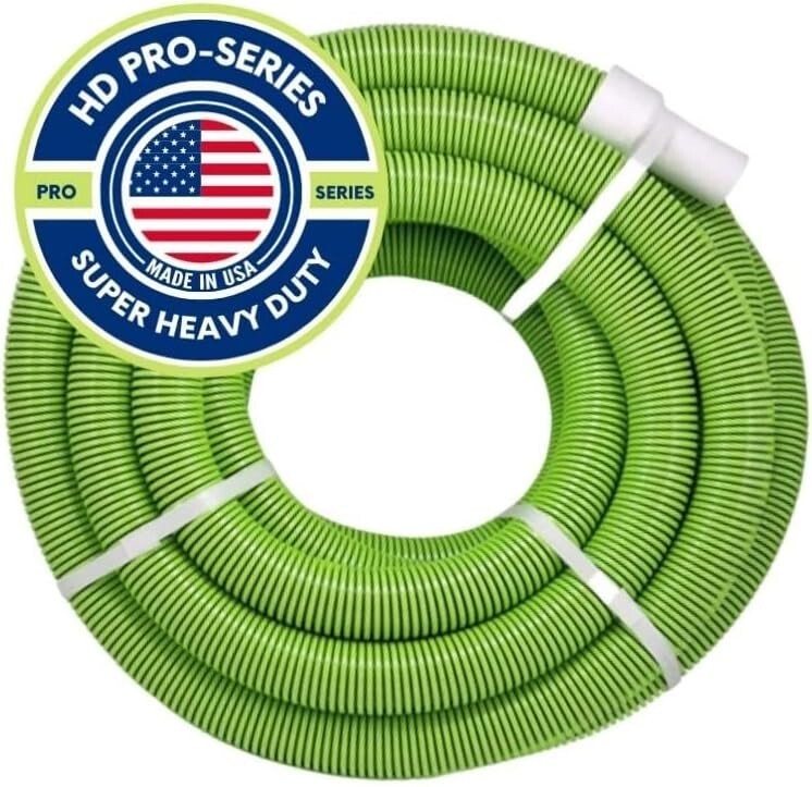Oreq VH3245 Extreme PRO Swimming Pool Vacuum Hose 45 Ft. Green Manual Heavy Duty