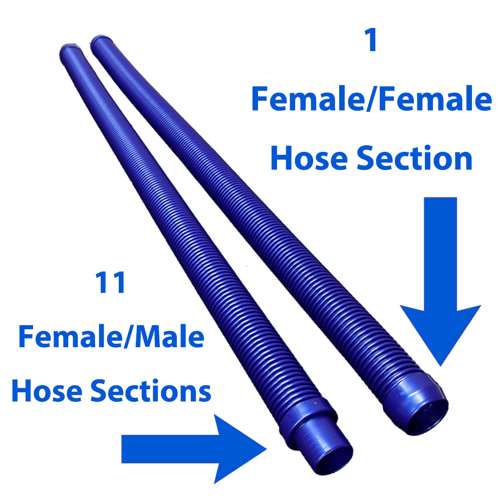 Automatic Suction-Side Inground Universal Swimming Pool Cleaner – 36&prime; ft of Hose