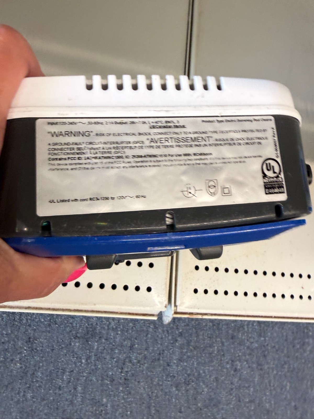 HAYWARD POWER SUPPLY P/N: RC361480 FOR AQUAVAC 650 POOL CLEANER ( USED