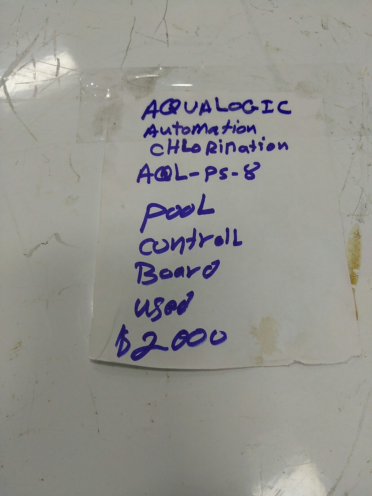 GOLDLINE Aqua LOGIC Automation CHLO RINATION AQL-PS-8 POOL Control Board (B6E
