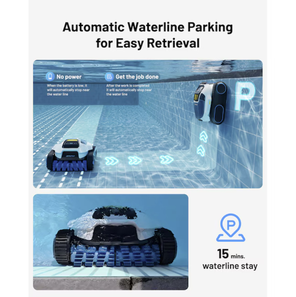 Mammotion SPINO E1 Smart Pool Vacuum For Saltwater Pools Free Shipping