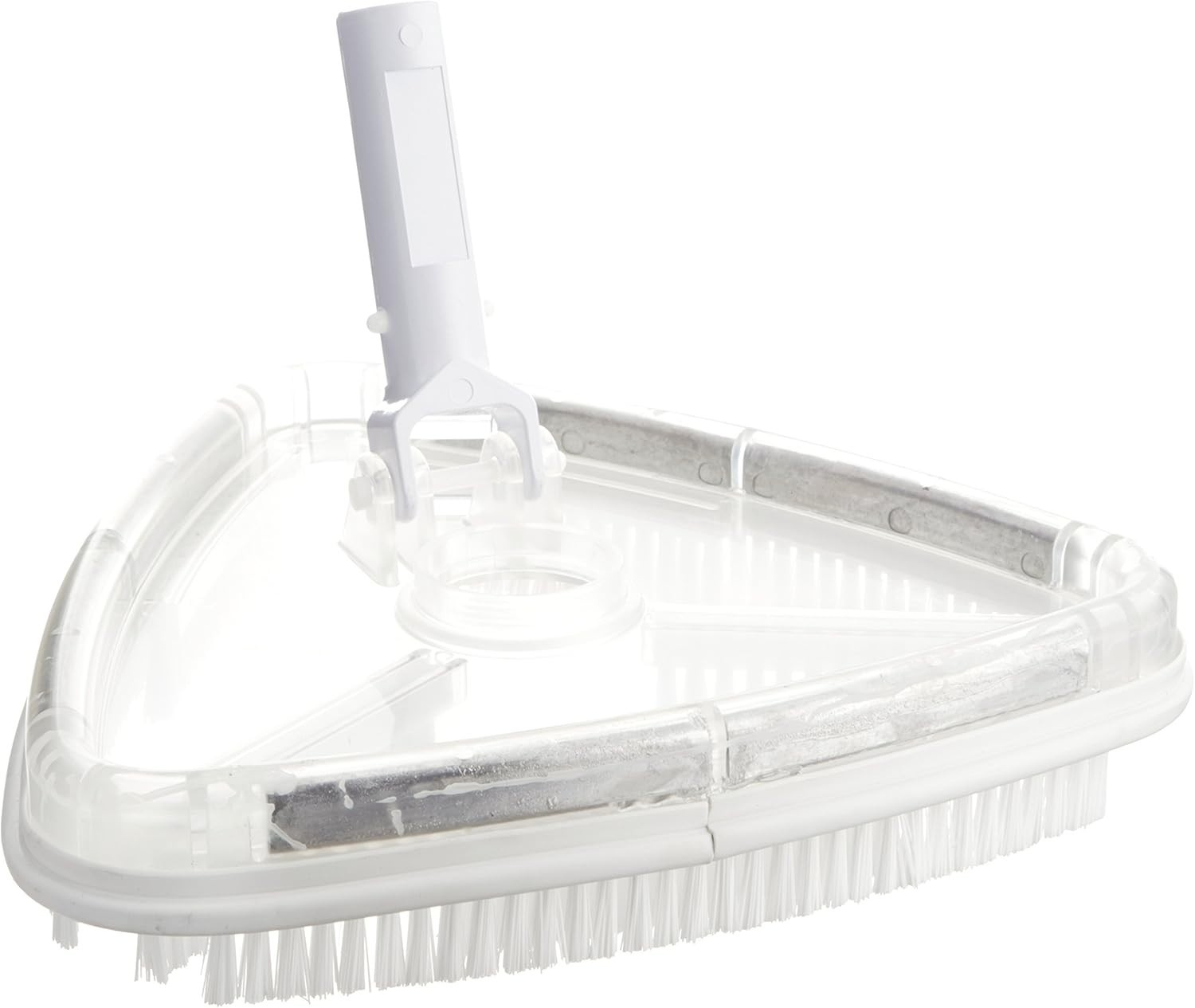 Manual Pool Vacuum 196 – Vinyl Liner with Transparent Design for Easy Cleaning