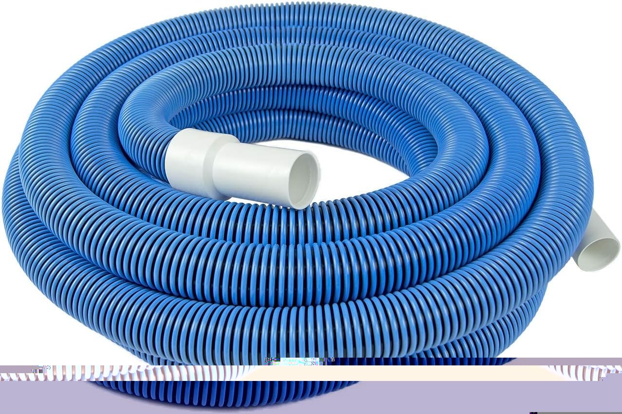 30 Ft Heavy-Duty Manual Pool Vacuum Hose, 1-1/2” Kink-Free Design, Made in USA