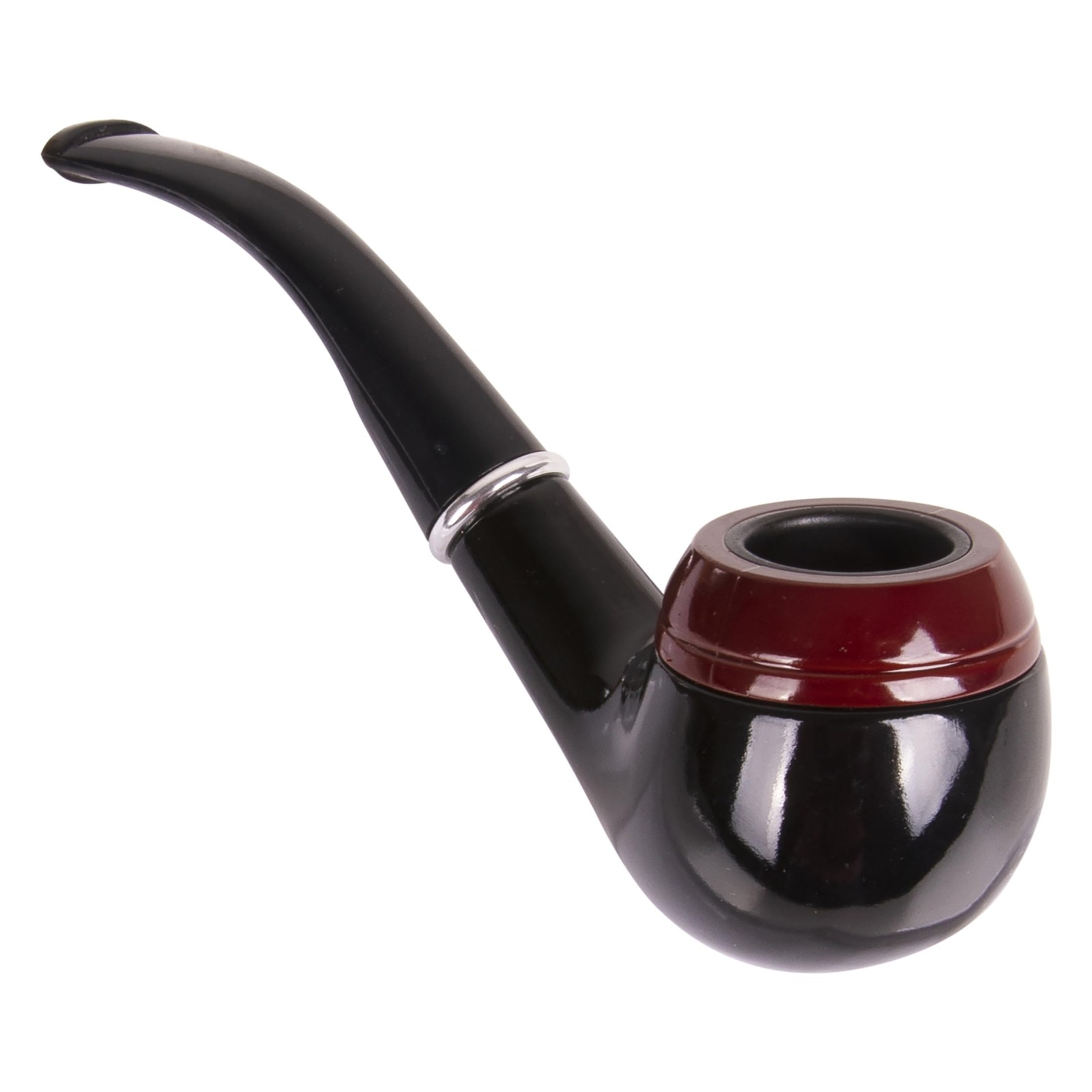 Kangaroo 5.5 Inch Black Fake Cigar Smoke Pipes for One Size, Brown,