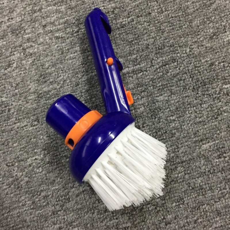 Multifuntional Pool Cleaning Tool Ergonomic Pool Cleaning Brush for Home Pool