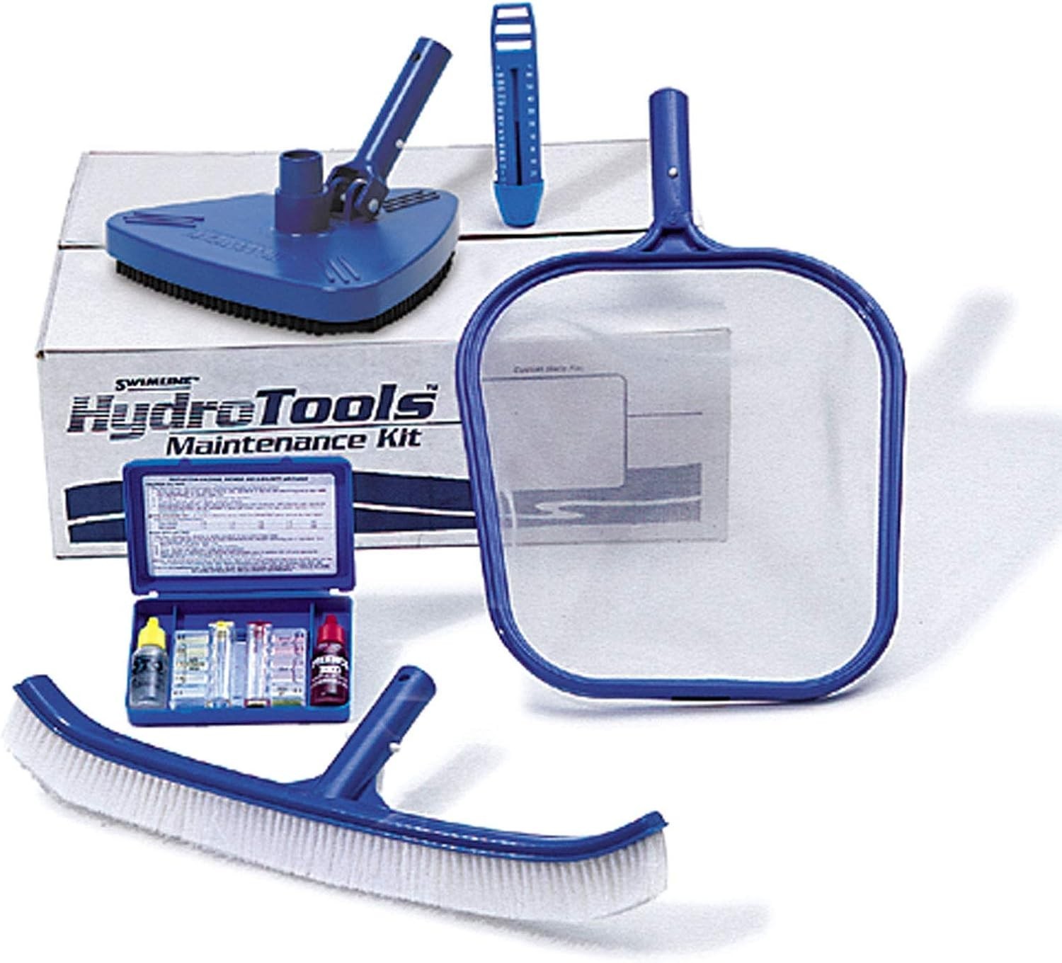 HydroTools Pool Maintenance Kit incl Vacuum Head Wall Brush Kit