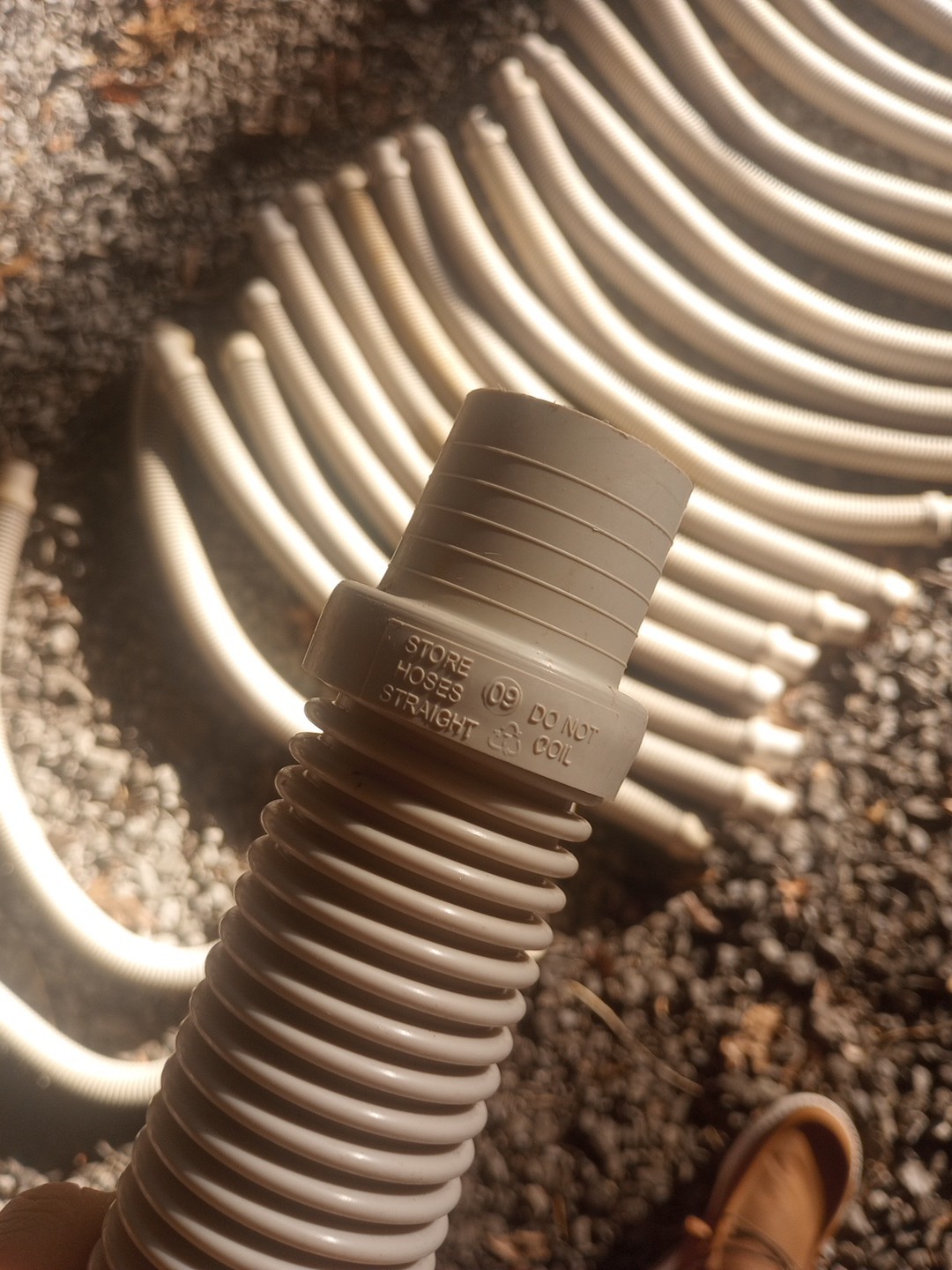 Lot 24 Genuine Hayward Pool Cleaner Hose 32&Prime; Section 1.5&Prime; + vacuum end adapter