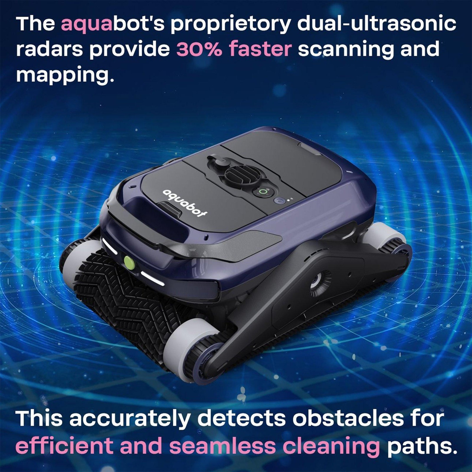 BWT AQUABOT Cordless Robotic Pool Cleaner 10-0102550