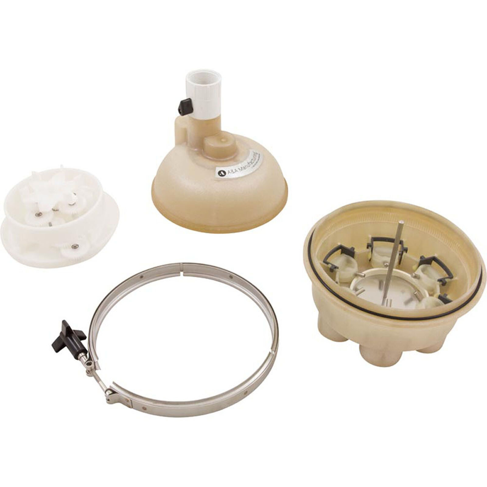 6 Port, Top Feed, 1 1/2&Prime; Complete Valve