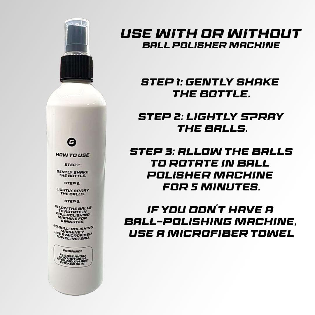 Pool Ball Cleaning Spray 300ml | Eliminates Oil & Chalk for Enhanced Playability