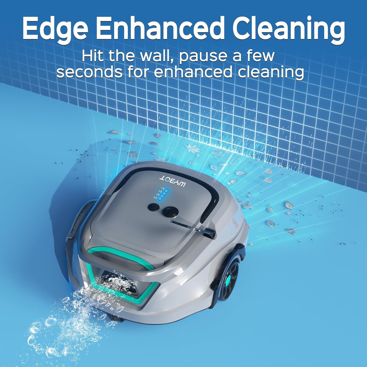 WYBOT A1 Cordless Robotic Pool Cleaner, Automatic Pool Vacuum 2026