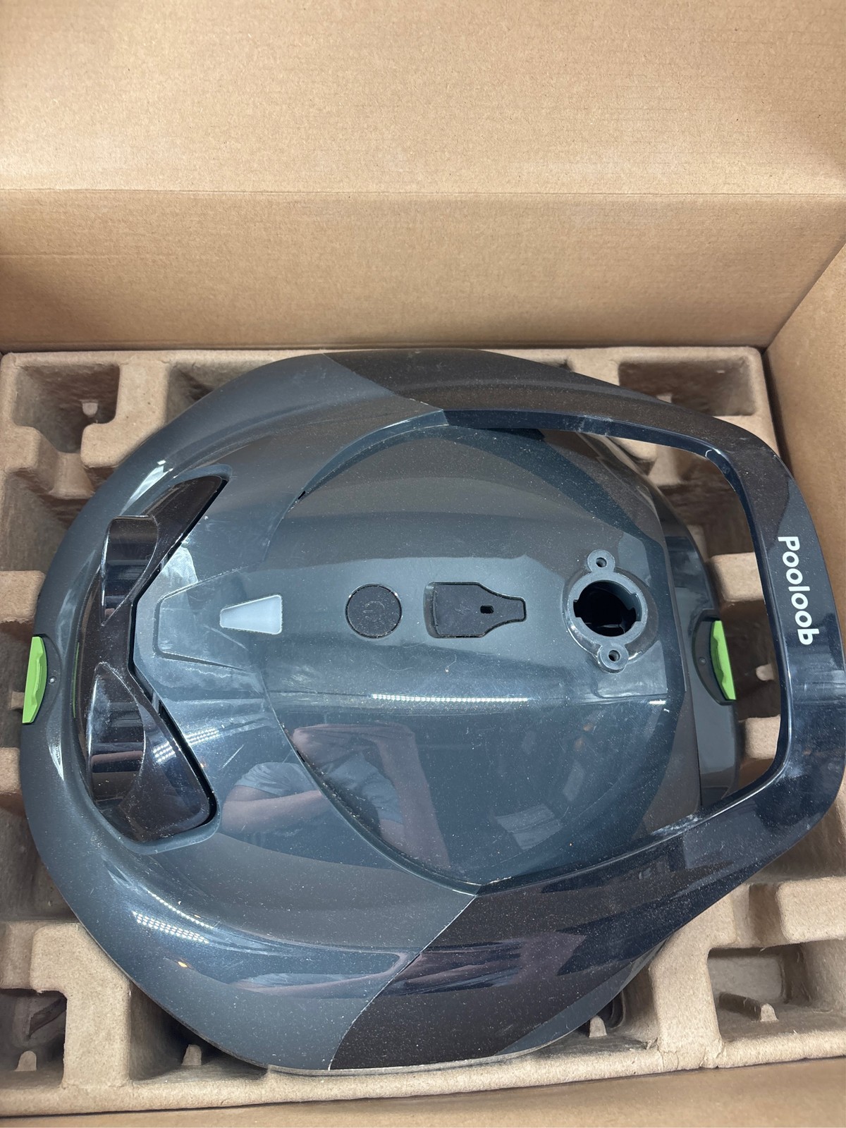 Robotic Pool Vacuum Cleaner with Triple-Layer Filtration & Floating Buoy, for Re