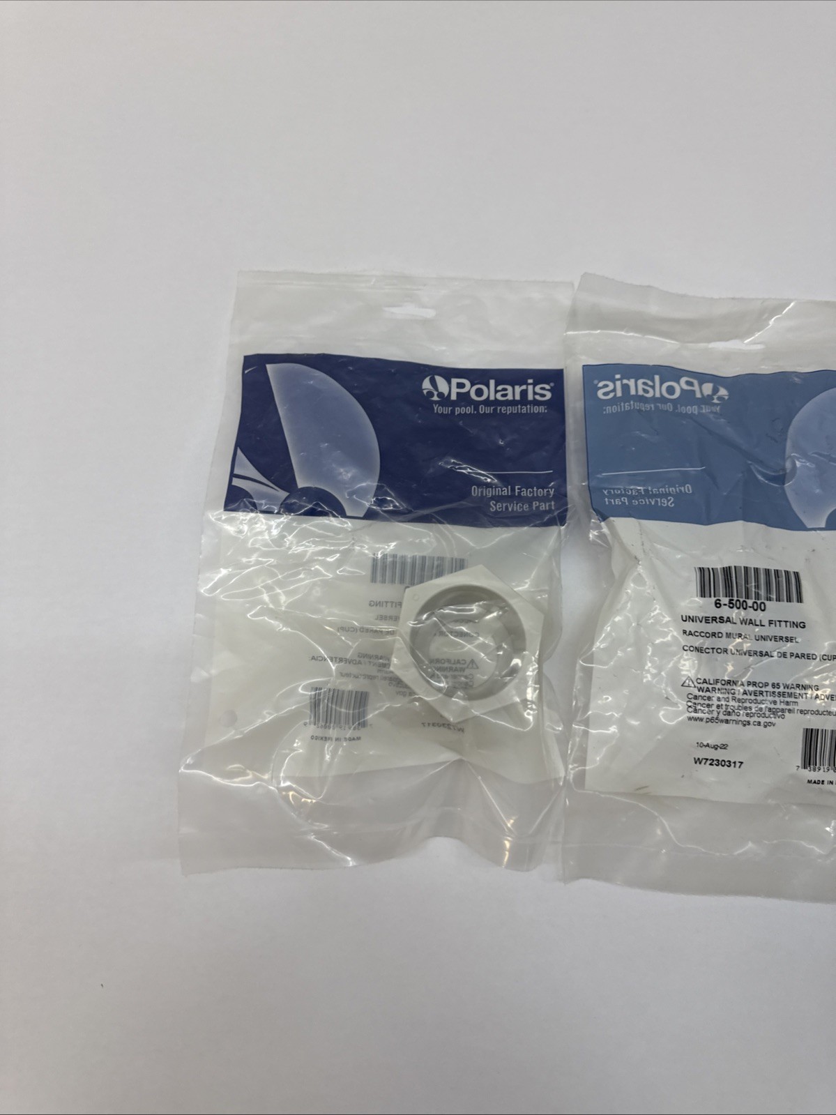 Polaris OEM 6-500-00 Universal UWF Wall Connector 180/ 280/ 380/ 165/650000 2PK