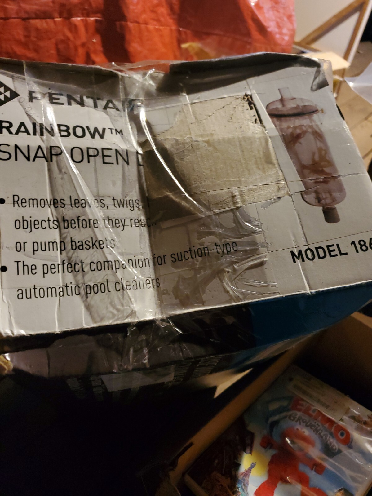 Pentair Rainbow Snap Open Leaf Trap Model #186