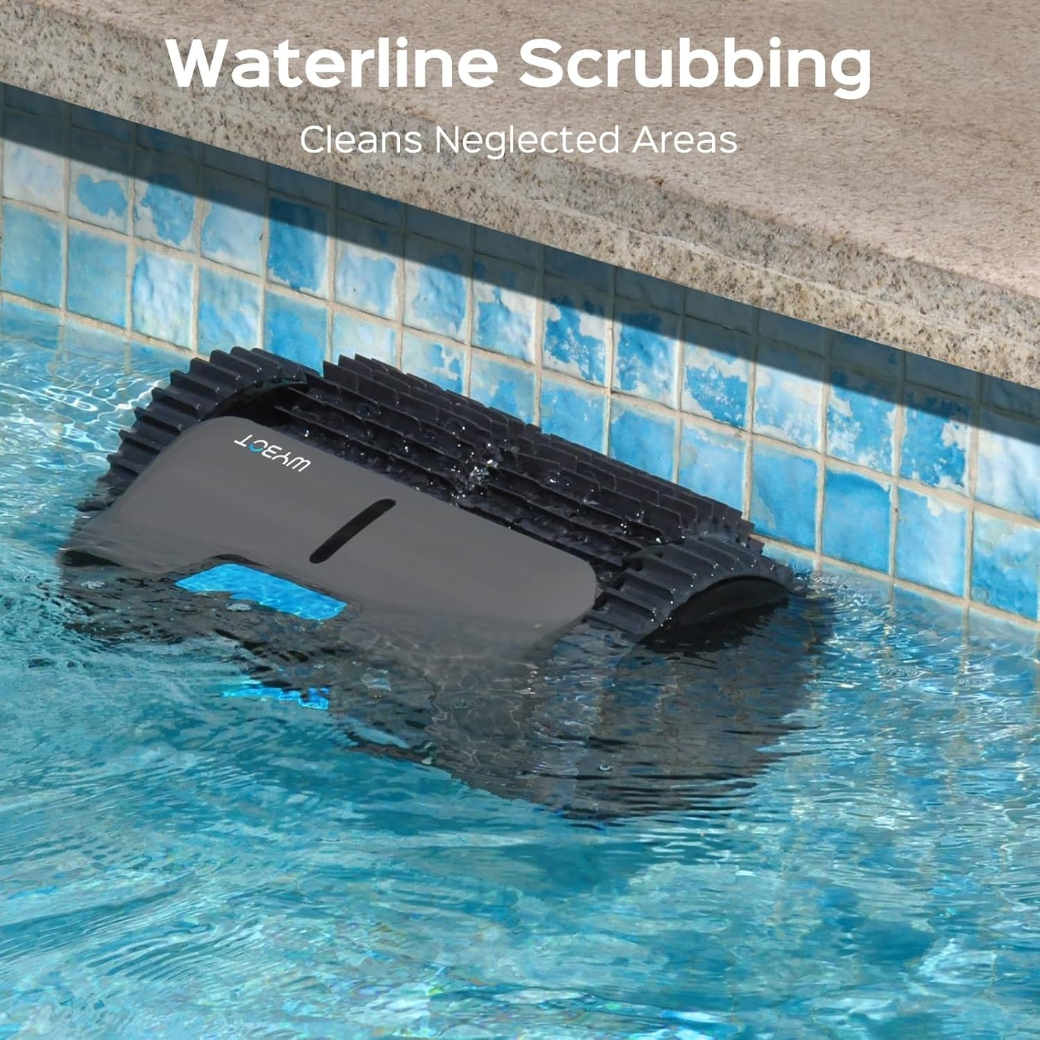 C1 Max Robotic Pool Vacuum Inground Pool Cleaner APP Wall Climbing