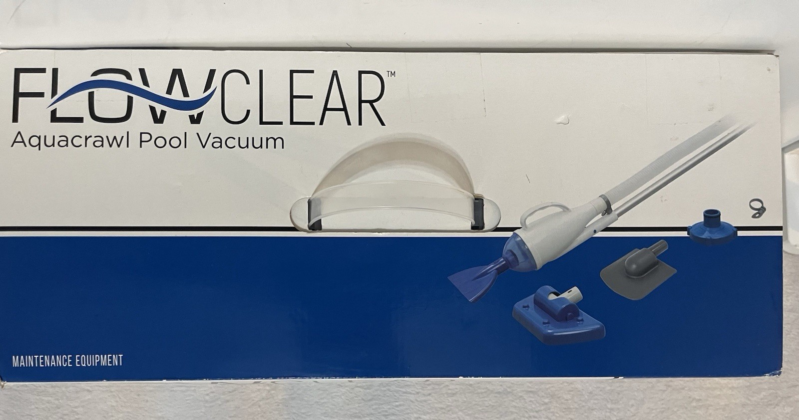 Bestway FlowClear Aquacrawl Vacuum Cleaner for Above Ground Pool Cleaning