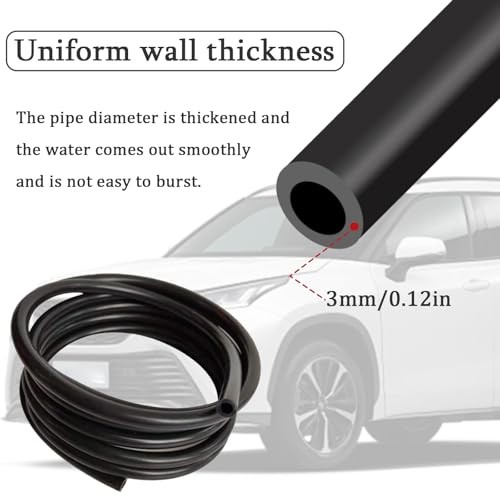 vvag 10 FT Vacuum Hose Automotive, Tubing Hose Silicone Pipe Vacuum 5/16 Inch