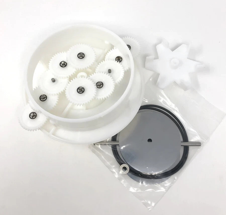 Top Feed Complete 6 Port T-Valve Rebuild Gear Kit – Pentair In-Floor(A&A)