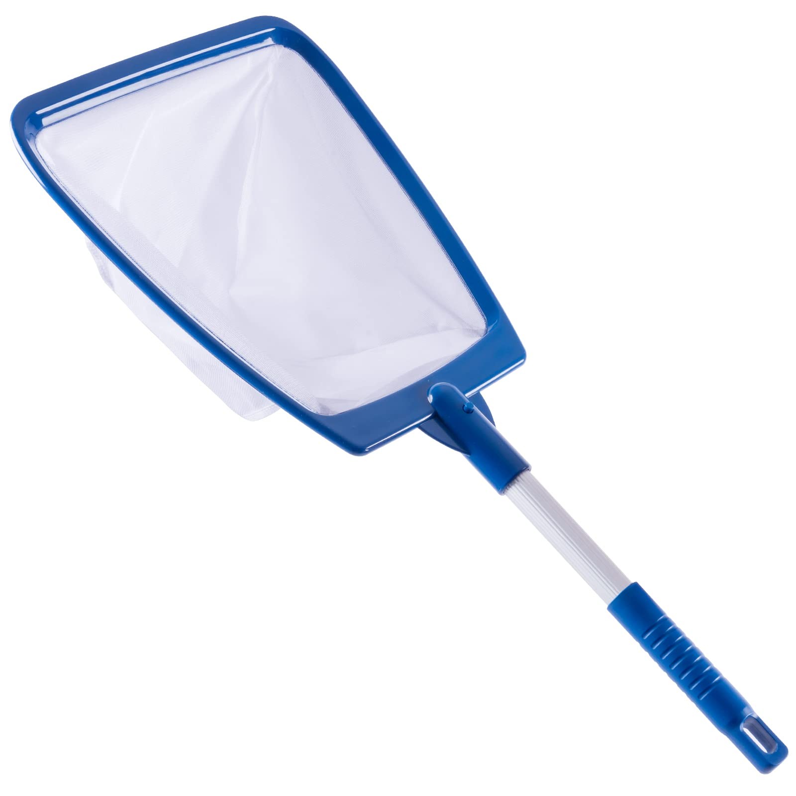 Handheld Hot Tub Skimmer Net with Aluminum Pole – Ultra Fine Mesh Pool Tool