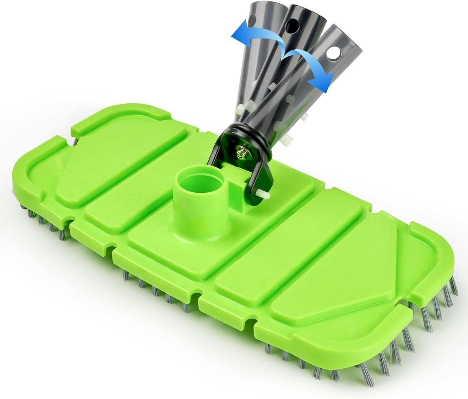 Weighted Flexible Pool Vacuum Head with Smart Swivel Handle for Deep Cleaning