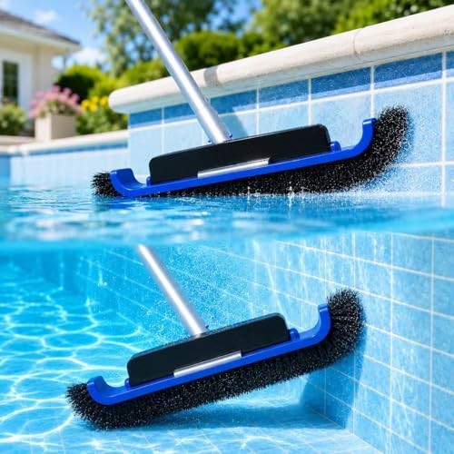 All-in-One Swimming Heavy Duty Deep Leaf Skimmer Net with Pool Cleaning Kit