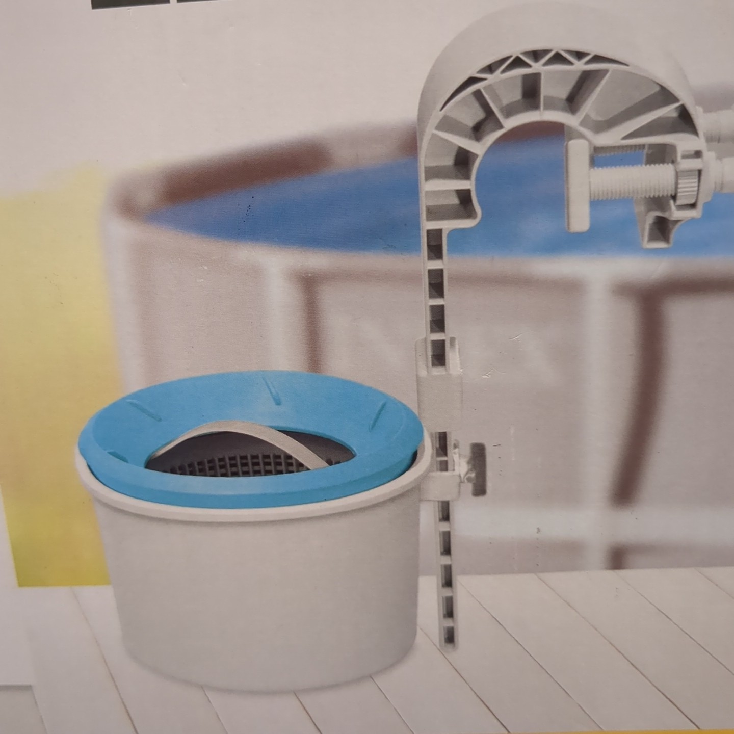 Intex 28000E Deluxe Wall-Mounted Swimming Pool Surface Automatic Skimmer