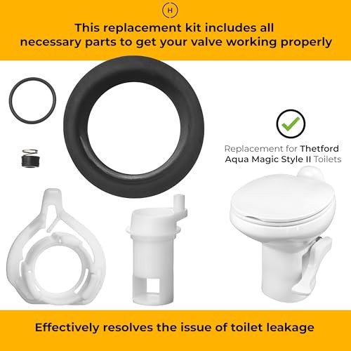 Water Valve Style II Kit Compatible Replacement for Thetford Aqua Magic 42049