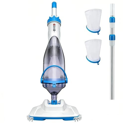 Rechargeable Pool Vacuum Telescopic Pole 60min