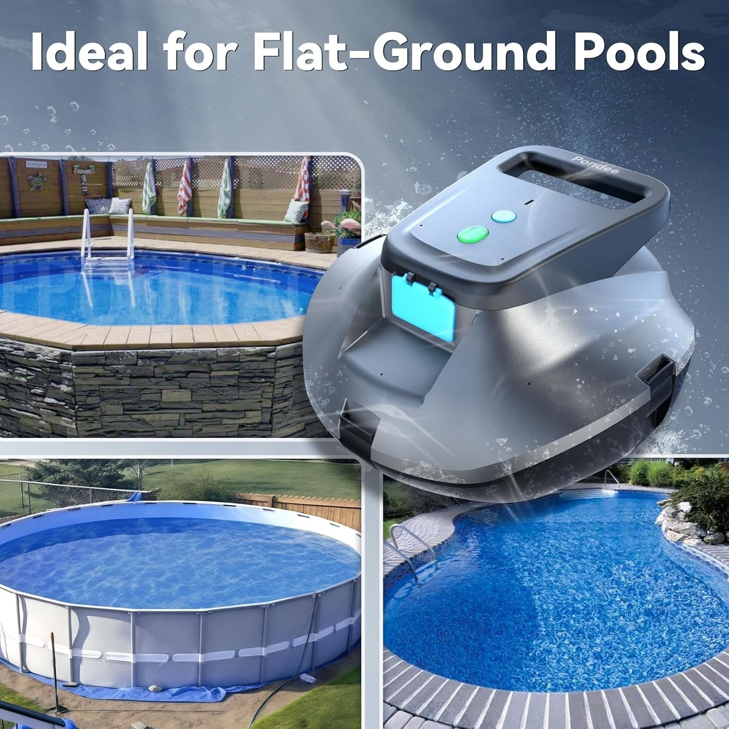 X1 Pool Vacuum for Inground & Above-Ground Pools – Compact & Efficient Design