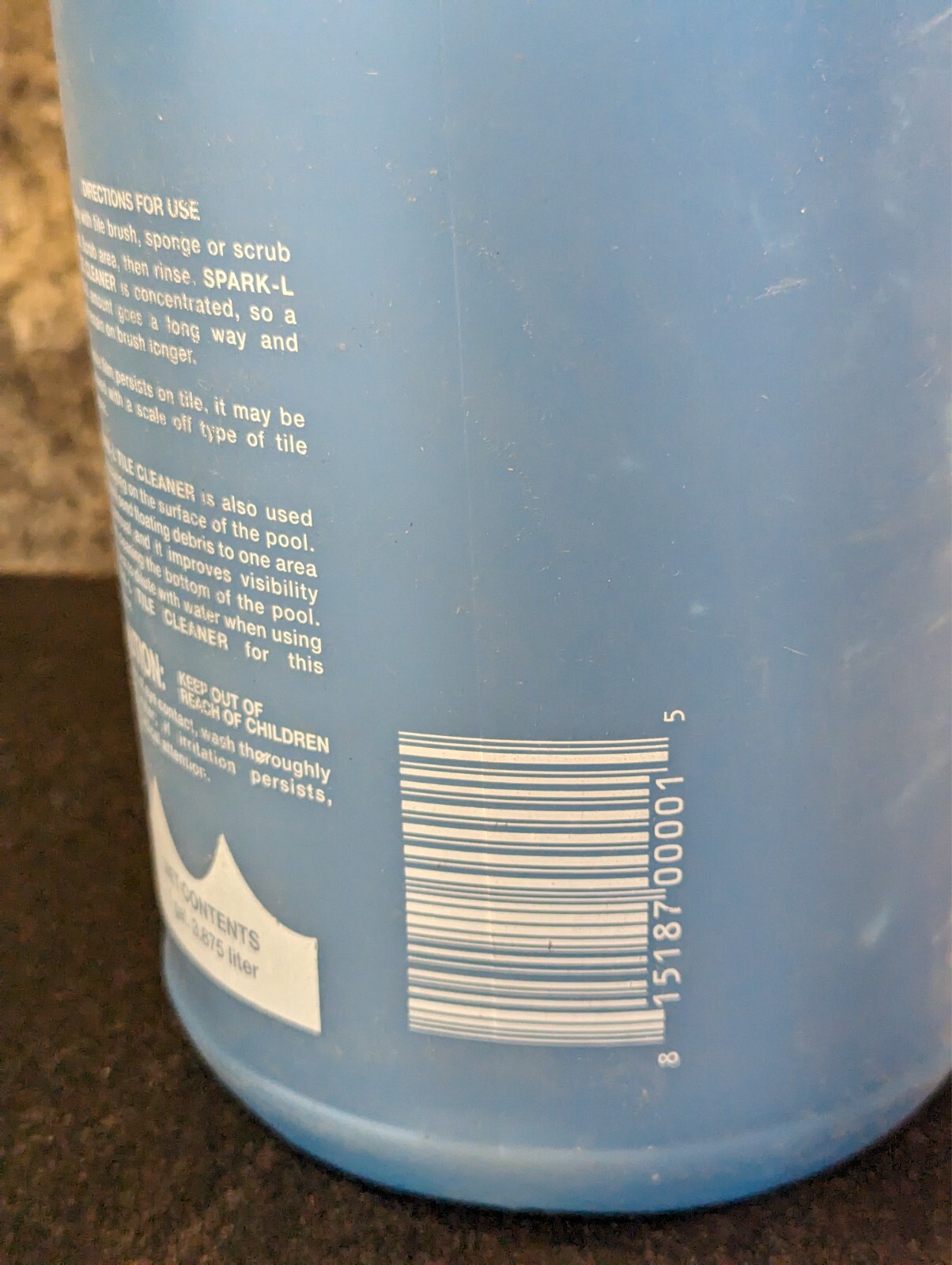 🔥New🔥 Arrow Spark L 1 Gallon, Tile Pool Cleaner