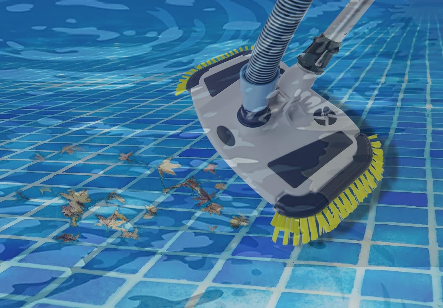 POOL VACUUM HEAD CLEANER SIDE BRUSHES Above Ground Inground Swimming Tool Brush