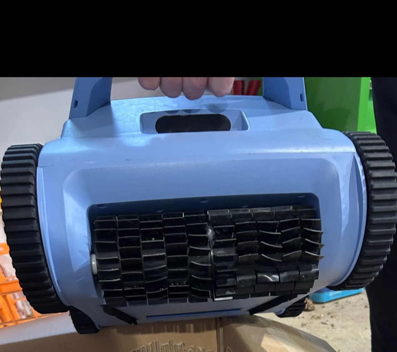 SEAUTO 2025NEW SEAUTO SAT20 POOL VACUUM UP TO 180 MINS RUN – SKY BLUE
